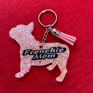Frenchie Mom key chain